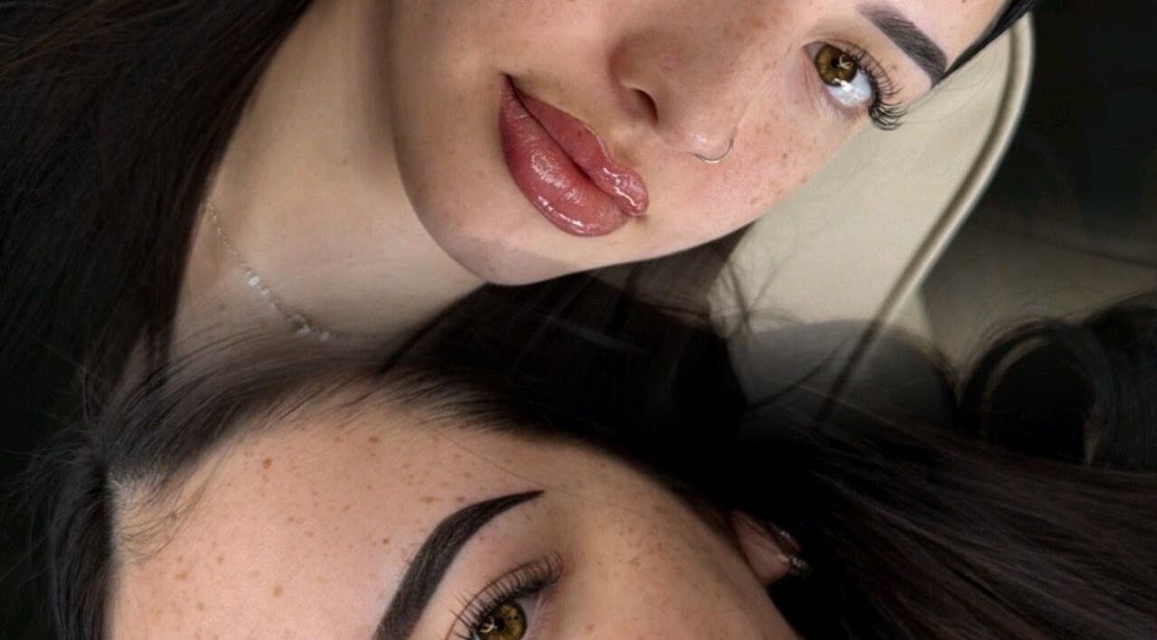 Clients with perfect skin and brows at Blankos House Of Aesthetics - WLGTN, Wellington, NZ.