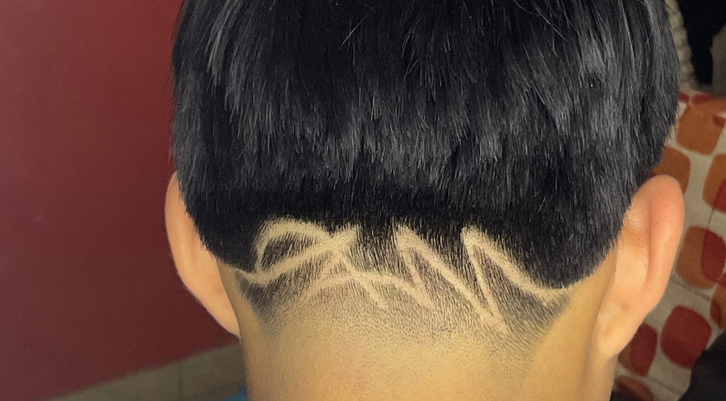 Creative undercut design at MiaBarberShop in Carabayllo, Gobierno Regional De Lima, PE.