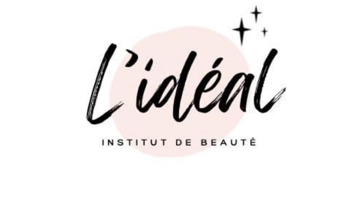 Logo de L idéal, institut de beauté à Nice, Provence-alpes-côte D'azur, FR avec étoiles stylisées.