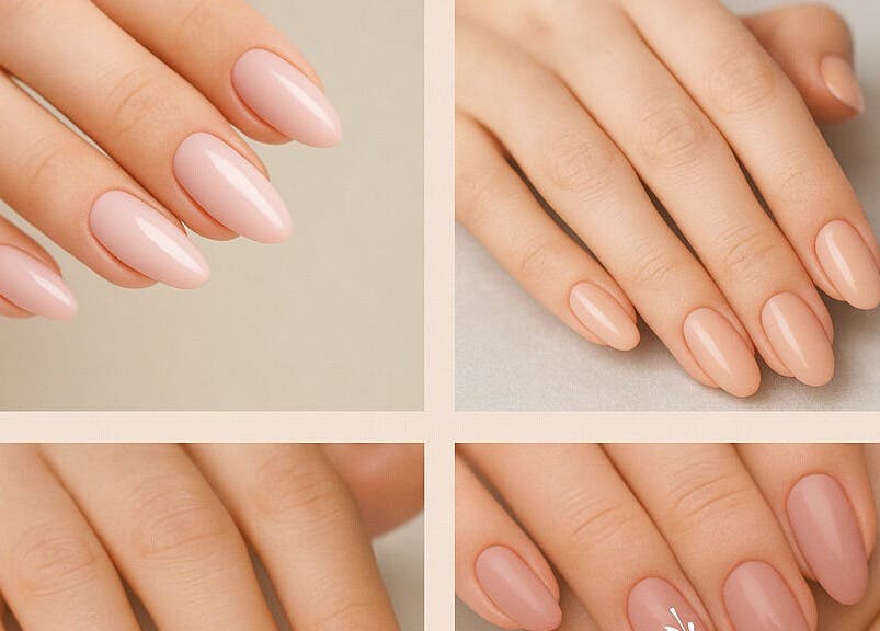 Stylish manicured nails at Face2Glow in Cape Town, Western Cape, ZA showcasing soft pastel shades.
