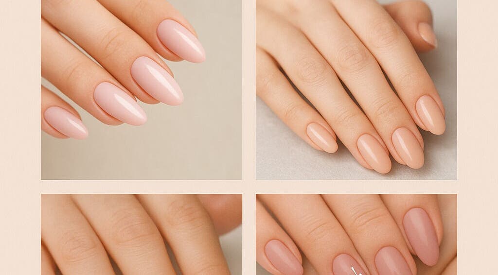 Stylish manicured nails at Face2Glow in Cape Town, Western Cape, ZA showcasing soft pastel shades.