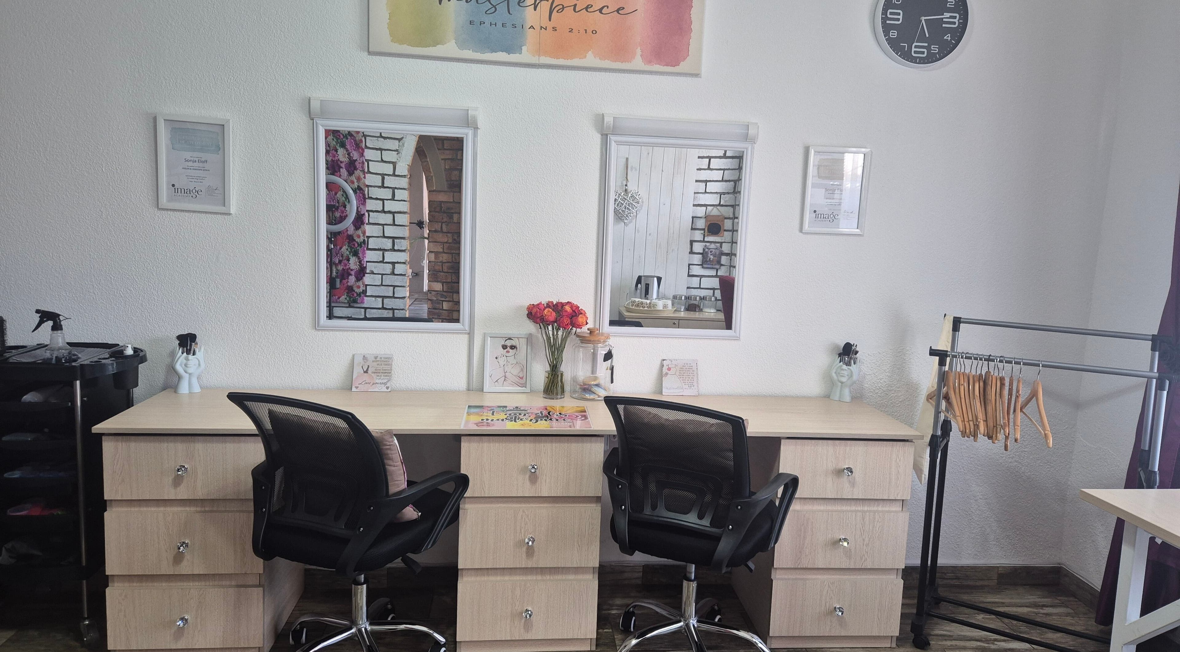 Elegant workspace at The Masterpiece Consulting, Krugersdorp, Gauteng, ZA with stylish decor and seating.