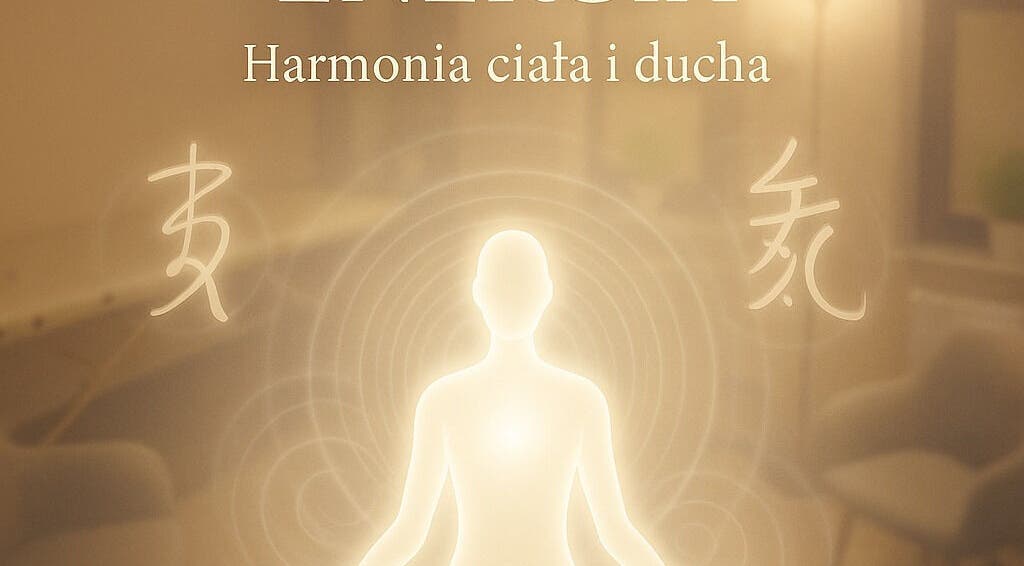 Silhouette medytująca w Gabinet pracy energetycznej, Mokronos Górny, Województwo Dolnośląskie, PL.