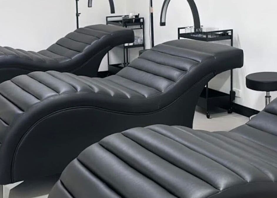 Luxurious lounge chairs at eyesbyellie, Mandurah, Western Australia, AU, offering ultimate relaxation.