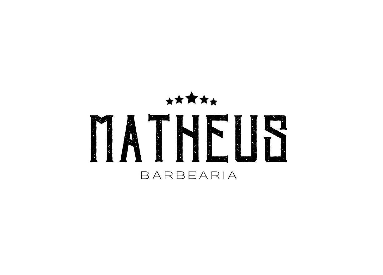 Logotipo da BARBEARIA MATHEUS em Ceará, Ceará, BR, destaque no design moderno.