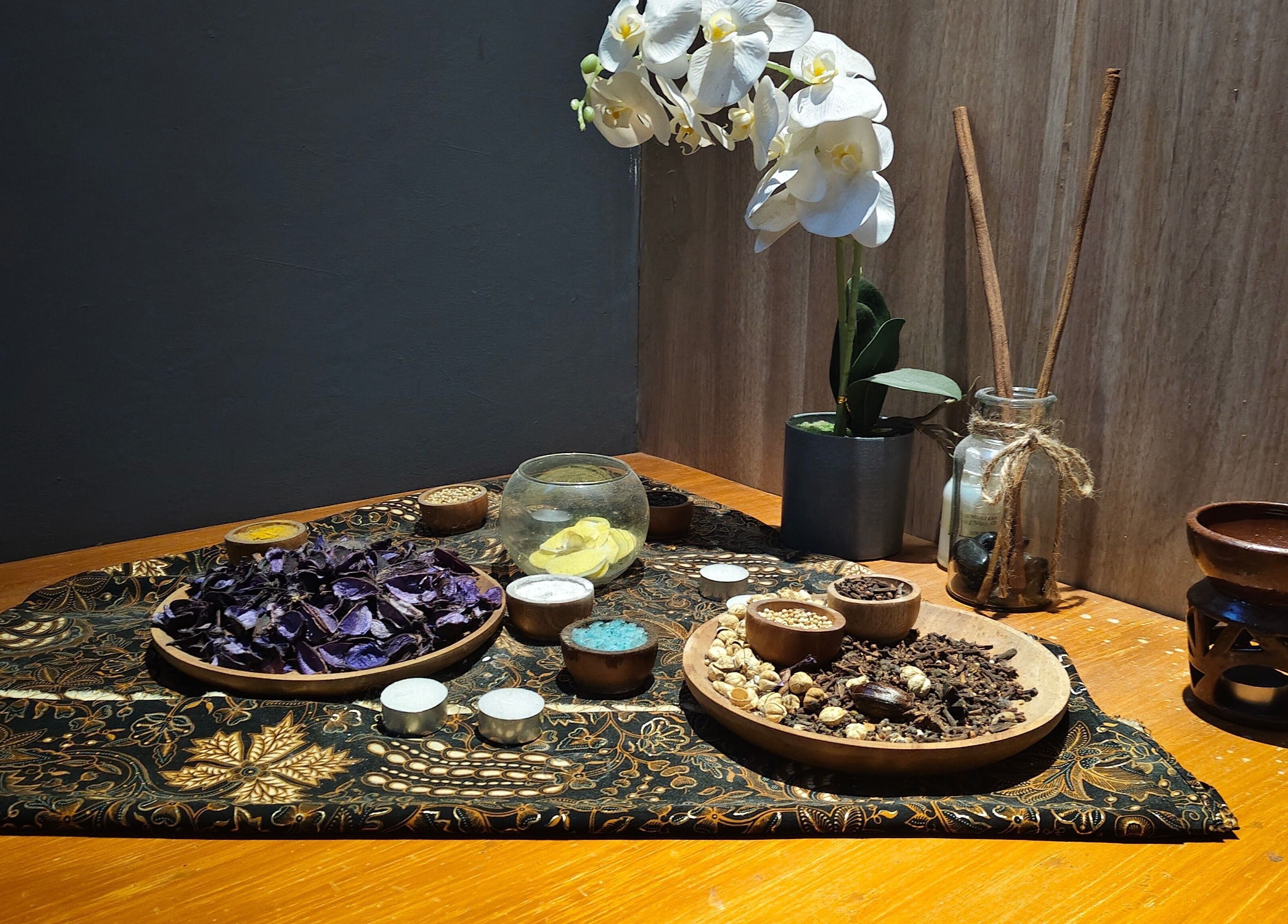 Pemandangan spa santai di Balinese Reflexology, Kuala Lumpur, Wilayah Persekutuan Kuala Lumpur, MY.