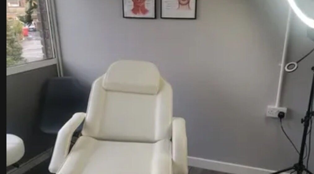 Relaxing massage chair at Harmony Hands Massage Group in Kingswinford, England, GB.