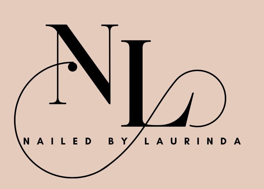 Nailedbylaurinda logo in Birmingham, England, GB showcasing elegant design.