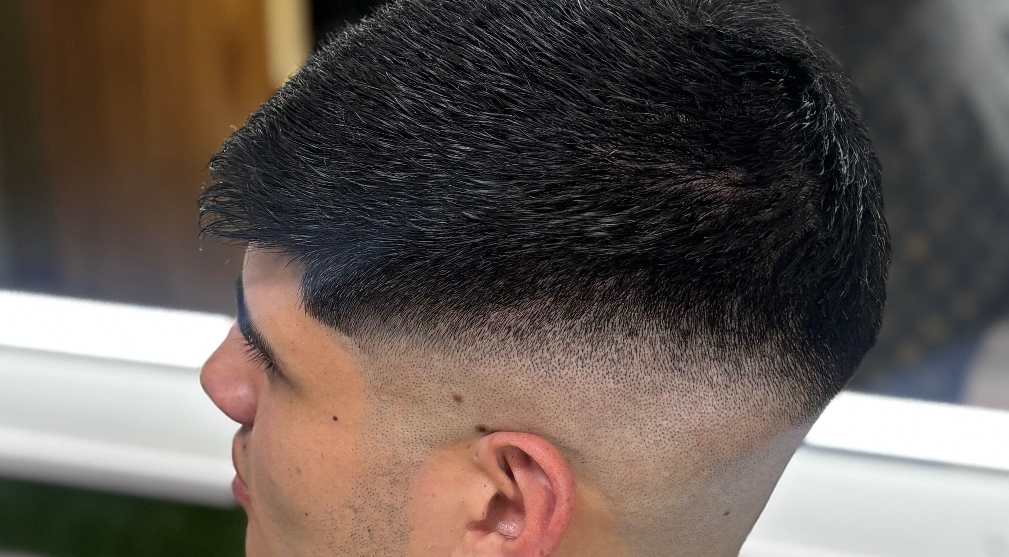Clean fade haircut at El Fortín Barber, Villa José León Suárez, Provincia De Buenos Aires, AR.