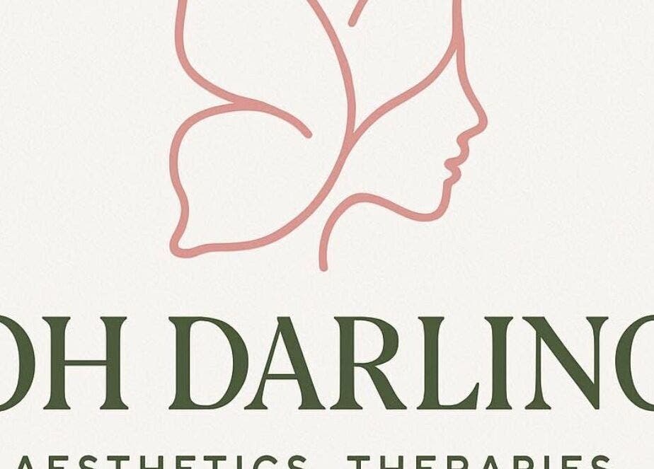 Oh Darling logo featuring an elegant silhouette, Bournemouth, England, GB.