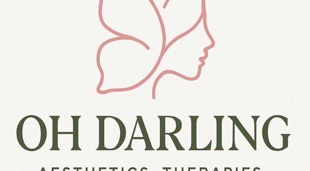 Oh Darling logo featuring an elegant silhouette, Bournemouth, England, GB.