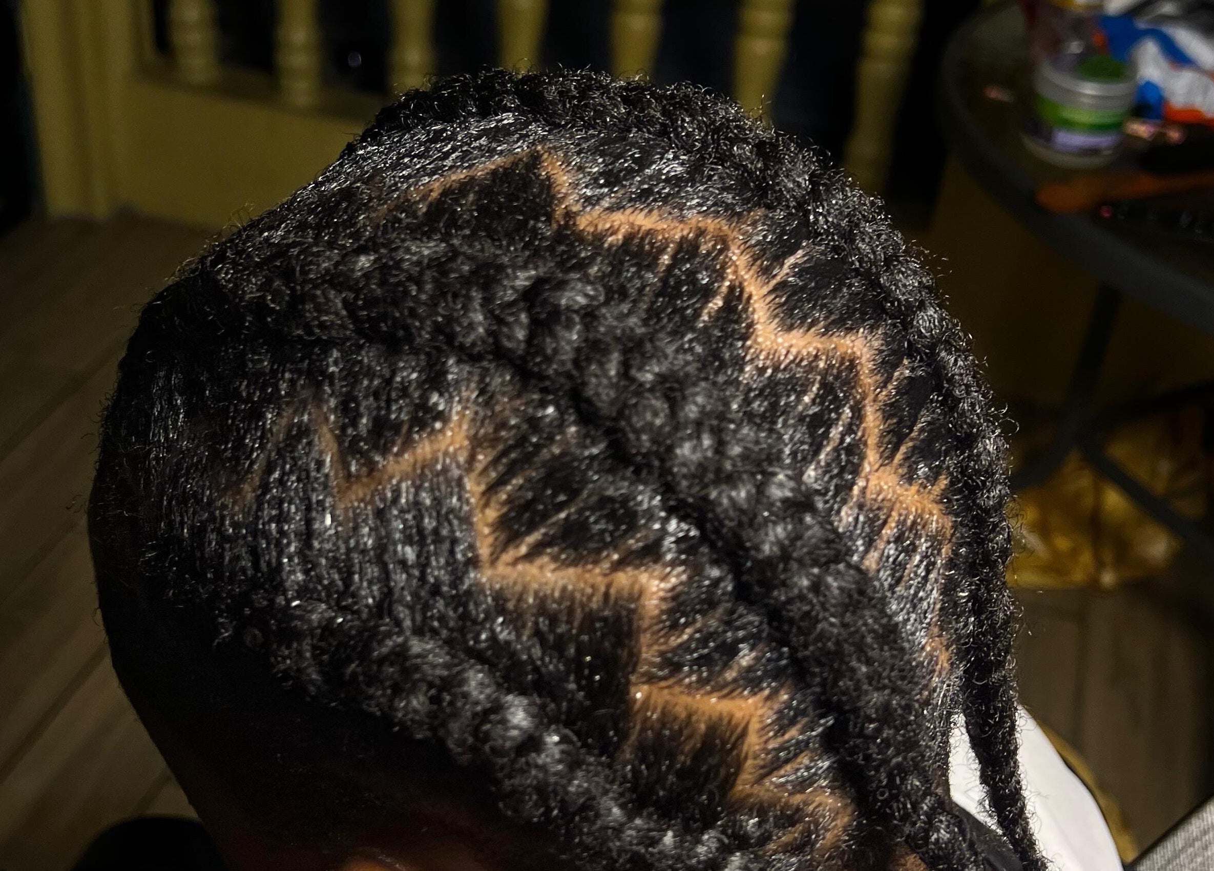 Intricate braided hairstyle at Lux_uriousempire, Port of Spain, Port of Spain Corporation, TT.