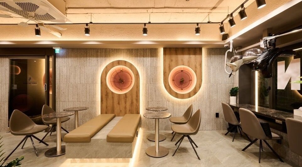 Stylish interior at Hair the beau Konkuk University, 서울특별시, 서울특별시, KR.