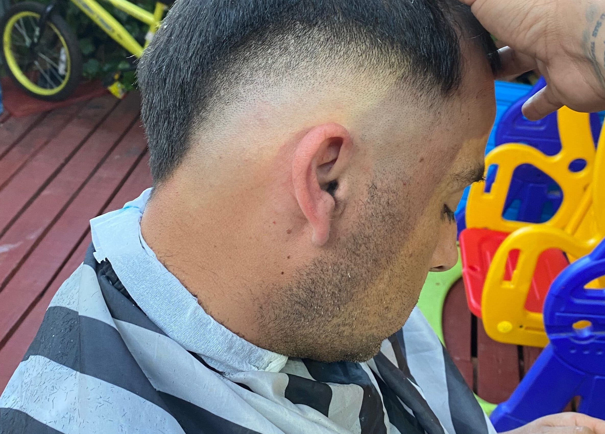 Corte de cabello moderno en Barber Vendetta, Quilpué, Valparaíso, CL.