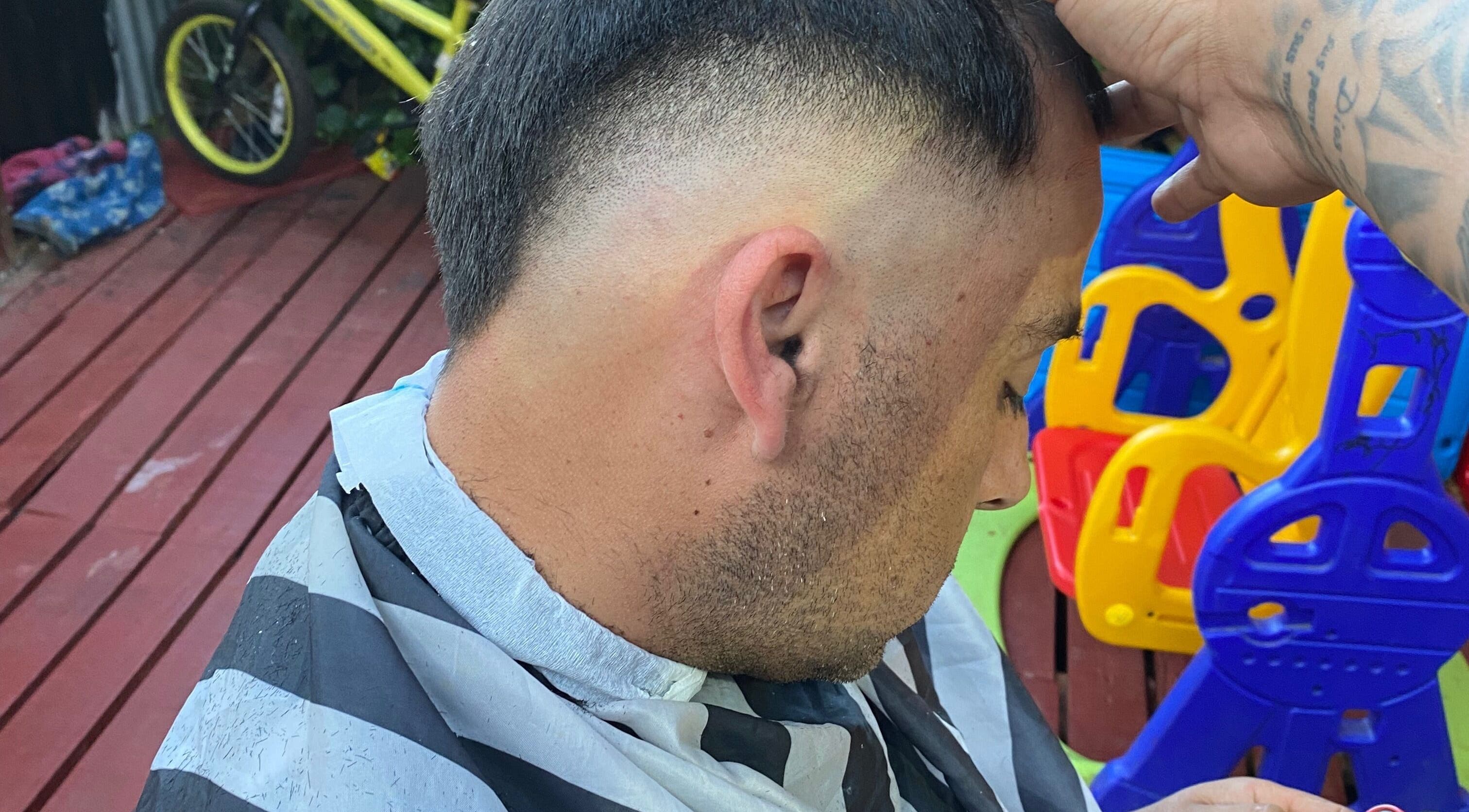 Corte de cabello moderno en Barber Vendetta, Quilpué, Valparaíso, CL.