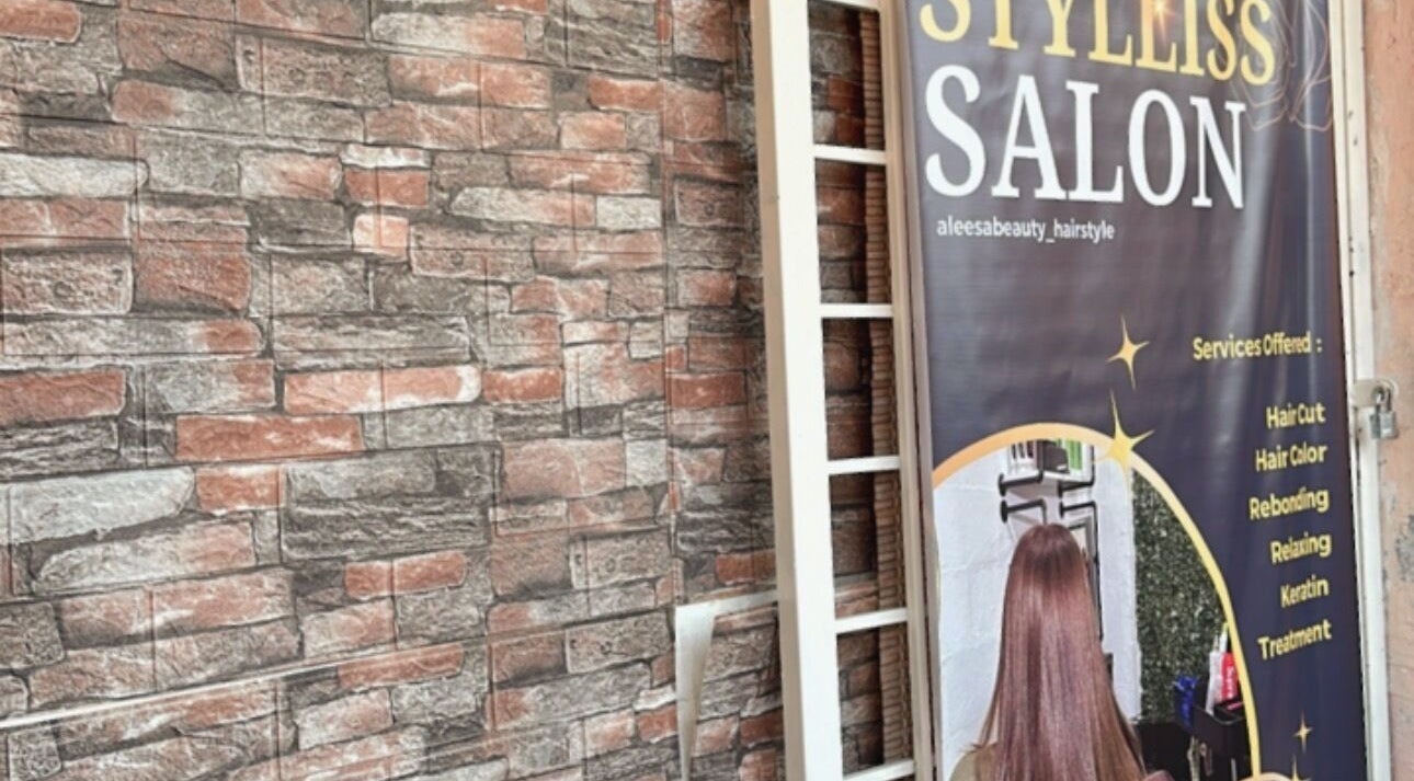 Exterior signage of aleesabeauty Hairstyle in Kuala Lumpur, Wilayah Persekutuan Kuala Lumpur, MY.