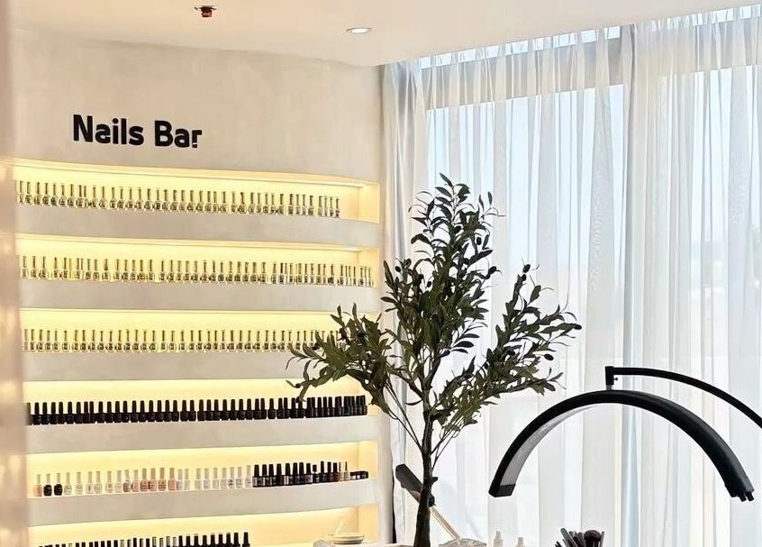 Nail polish selection at Haven Beaute, Jawa Timur, Jawa Timur, ID, showcasing modern elegance.