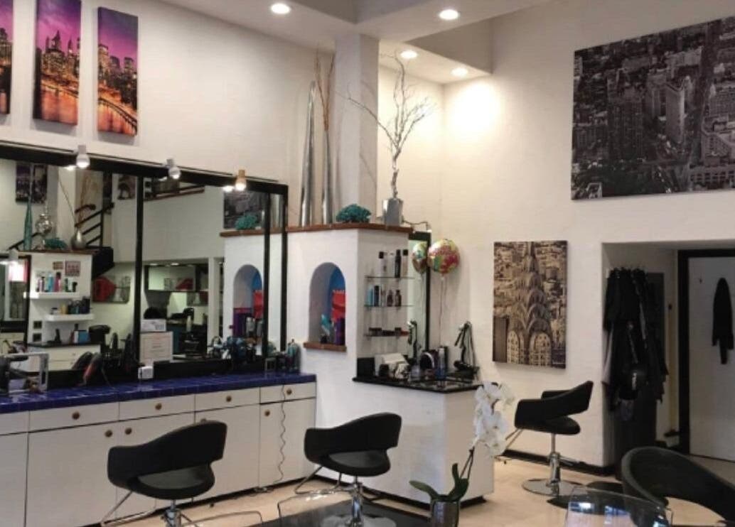 Stylish salon at KESALZ LLC in San Jose, California, US with modern decor and seating.