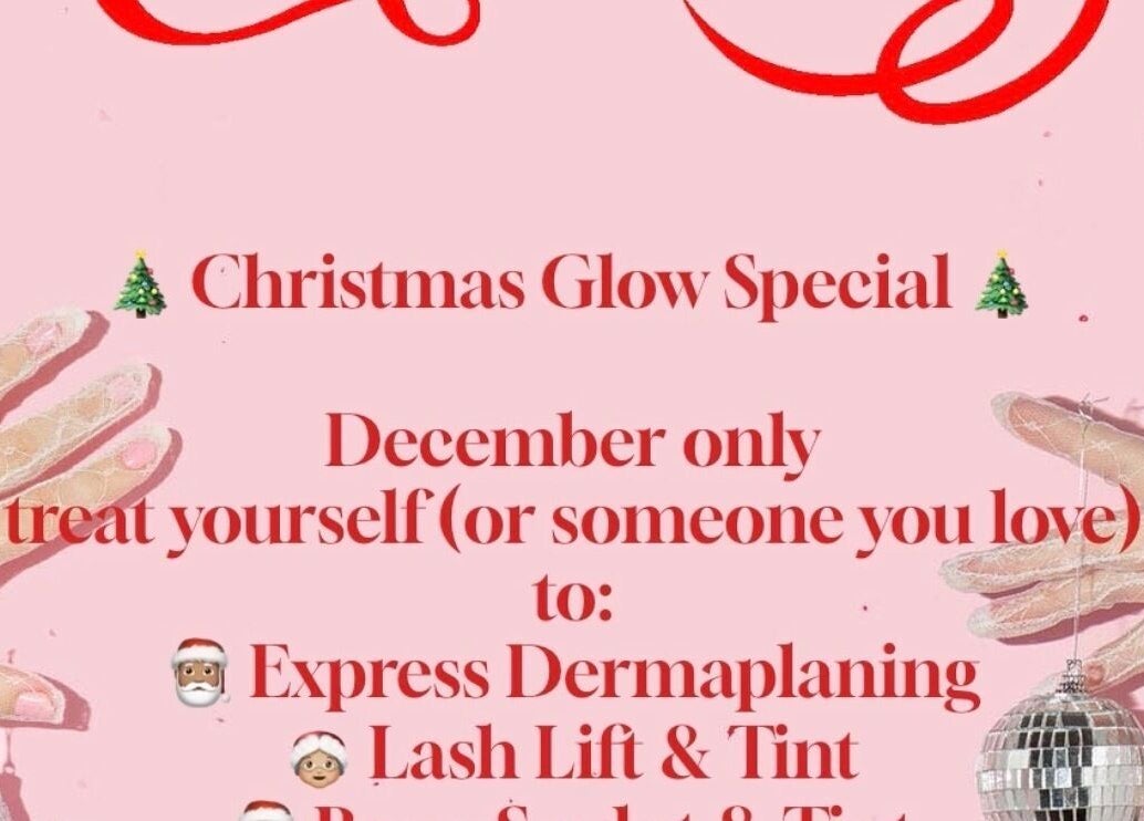 Holiday special at Glow with Jordan, Lawnton, Queensland, AU. Pamper with express dermaplaning and more.
