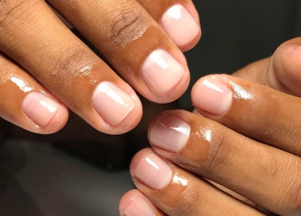 Freshly manicured nails from Pure Glow Mani And Pedi Mobile in Cape Town, Western Cape, ZA.