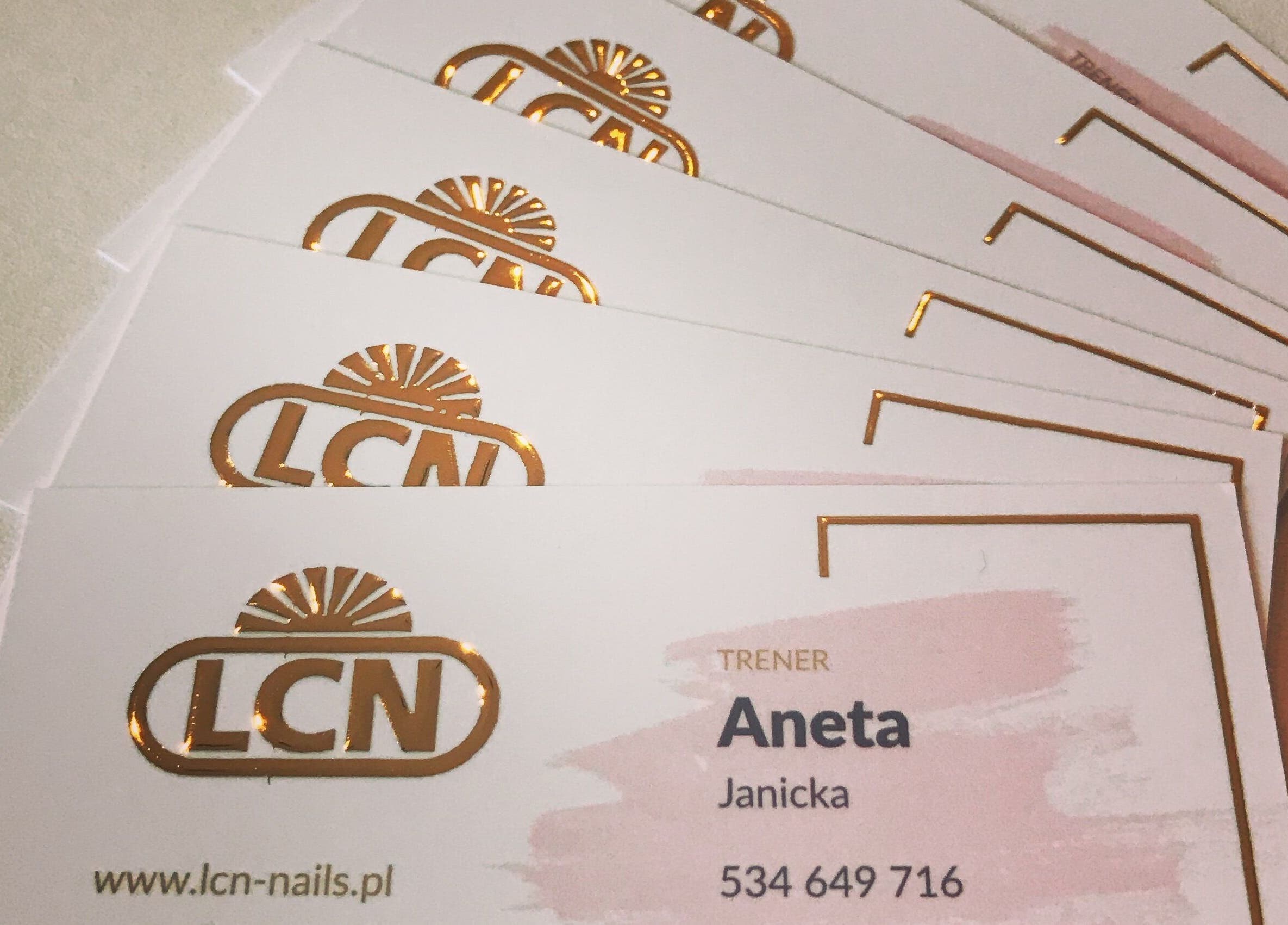 Wizytówki LCN w Beauty Design by Janicka, Wrocław, Województwo Dolnośląskie, PL.