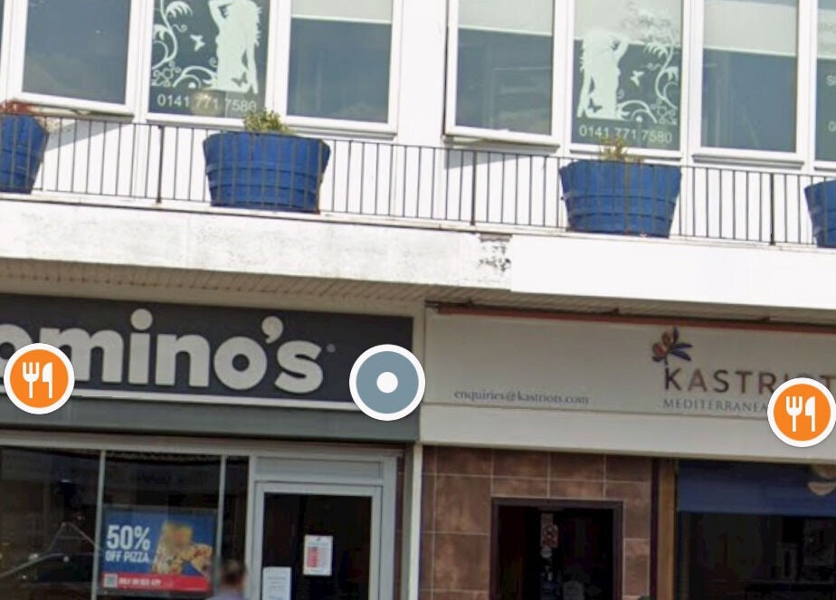 Street view of Bee Beautiful Extensions By Linzi, Glasgow, Scotland, GB, showcasing stylish window designs.