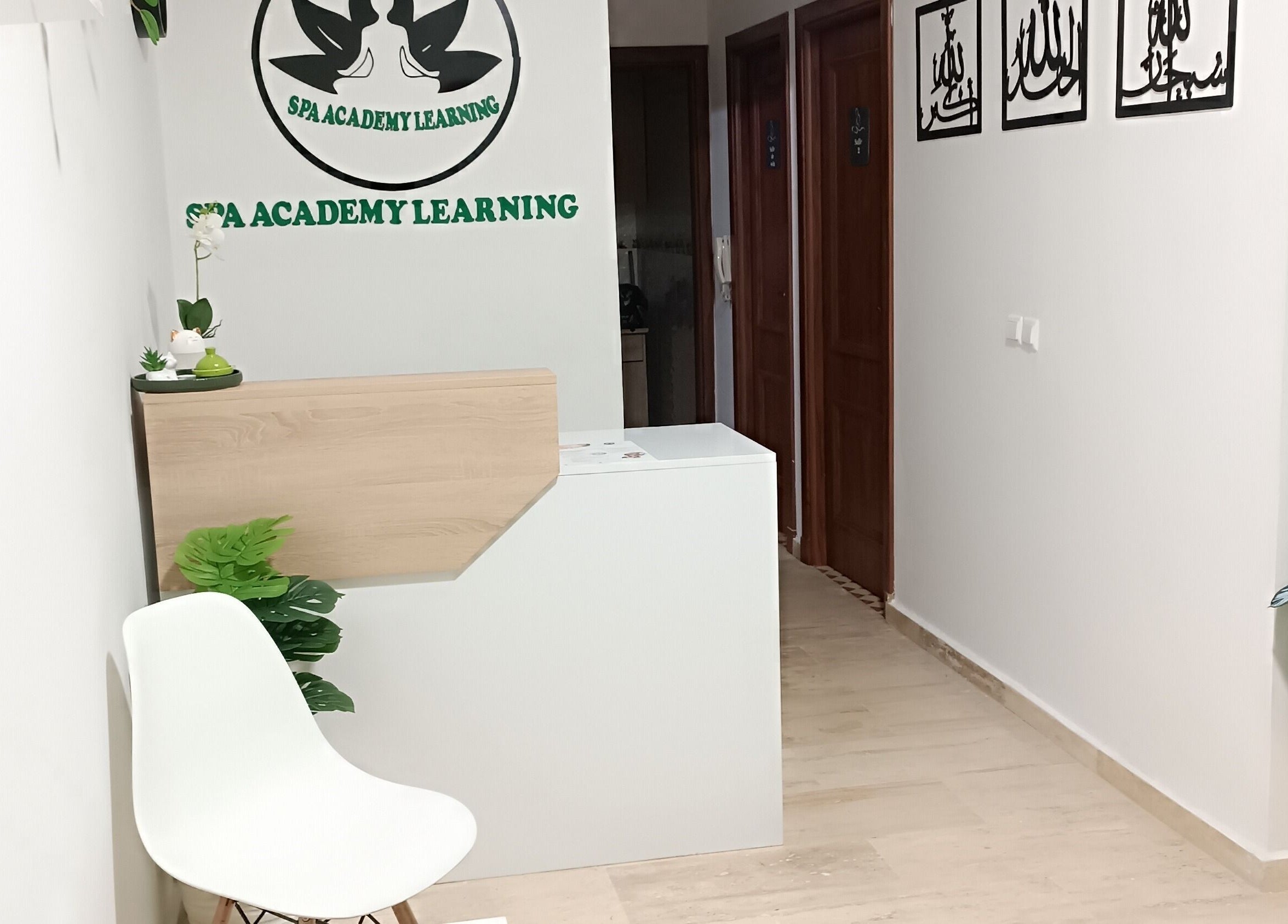 Entrée élégante de Spa academy learning à Casablanca, Casablanca-settat, MA.
