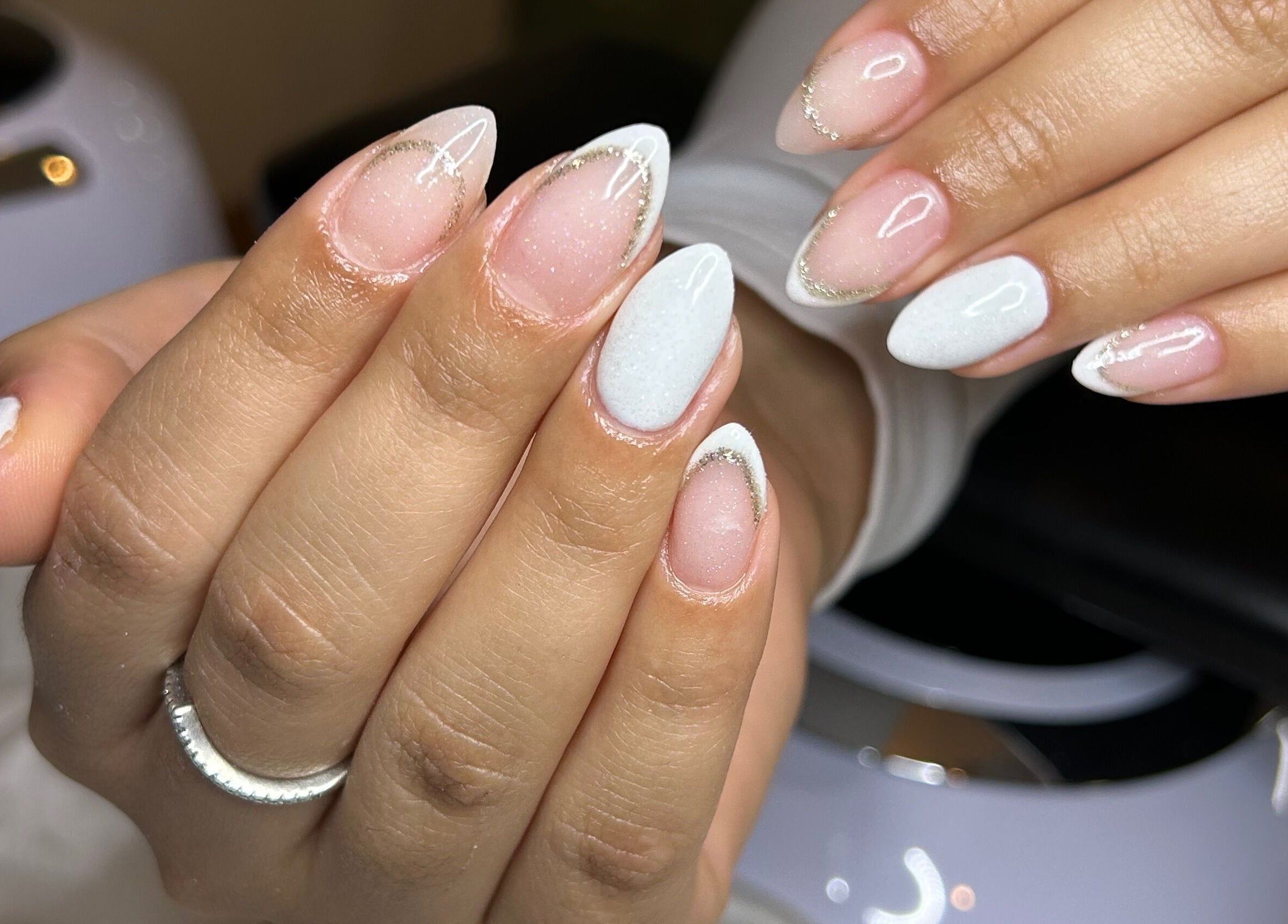 Unhas acrílicas elegantes em Nailart Ana Júlia, Lisboa, Lisboa, PT.