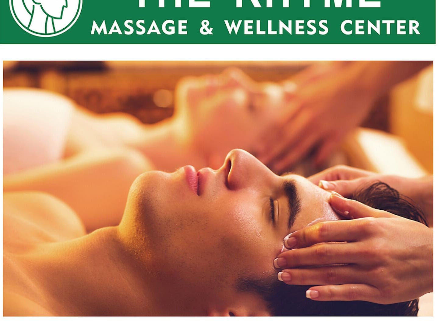 Relaxing massage at The Rhyme Massage and Wellness Center in Los Angeles, California, US.