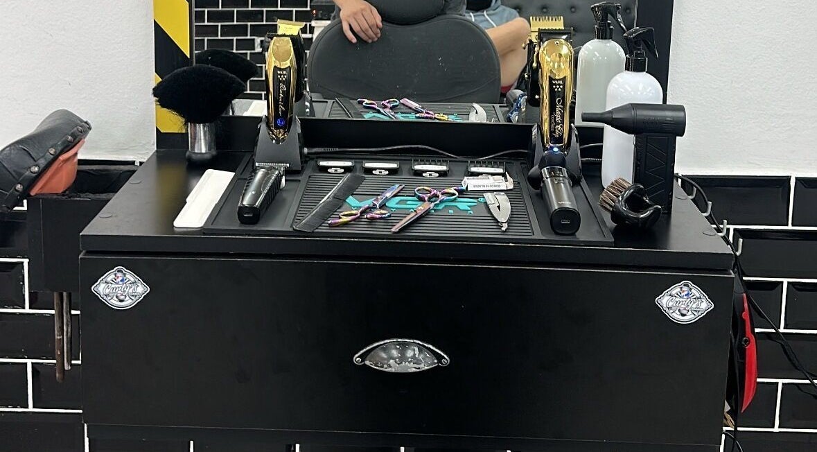 Elegant salon styling station at BussinesAccount, Buenos Aires, Ciudad Autónoma De Buenos Aires, AR.