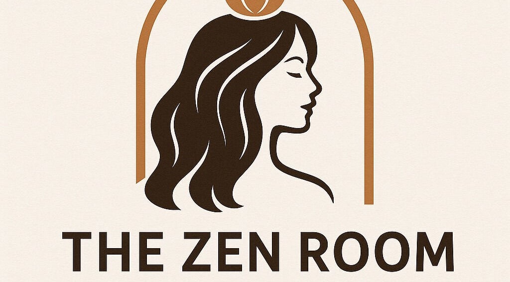 Elegant logo of The Zoom Room for head spa and hair services in Rotorua, Bay Of Plenty Region, NZ.