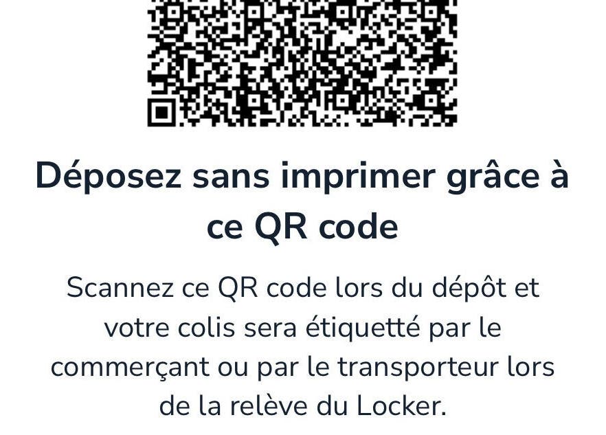 QR code pour dépôt sans impression à Studio_nana, Fraize, Grand Est, FR.