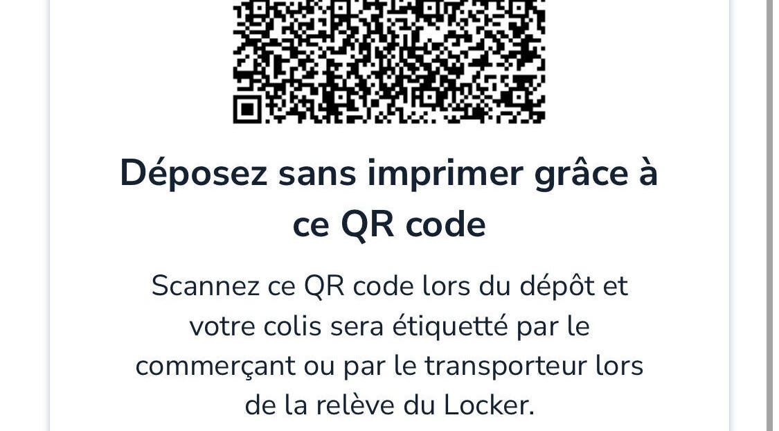 QR code pour dépôt sans impression à Studio_nana, Fraize, Grand Est, FR.
