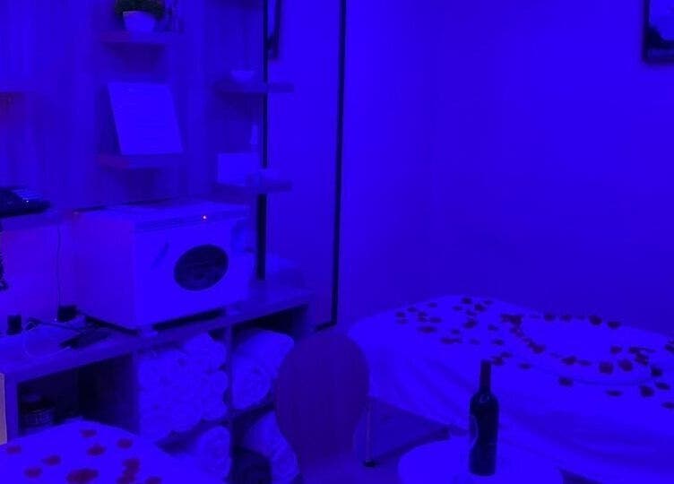 Calm spa room at Moglow Beauty Spa, Abuja, Federal Capital Territory, NG primed for ultimate relaxation.