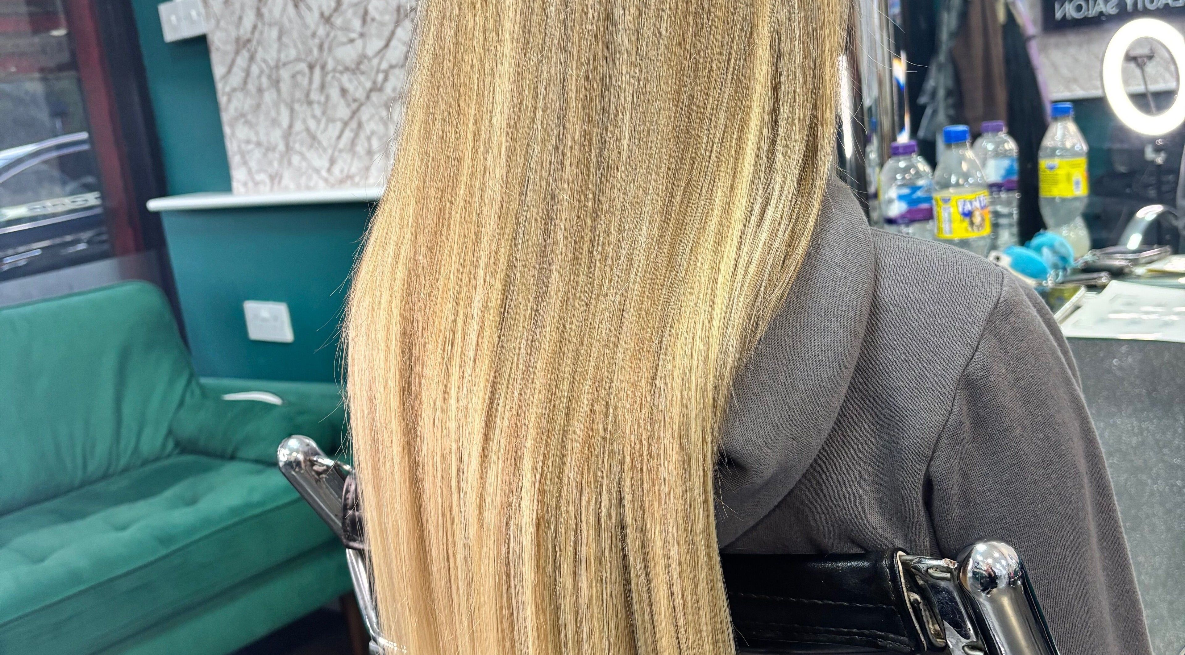 Long, shiny hair at Hybrid Hair By Lea, Cradley Heath, England, GB enhances beauty and wellness.