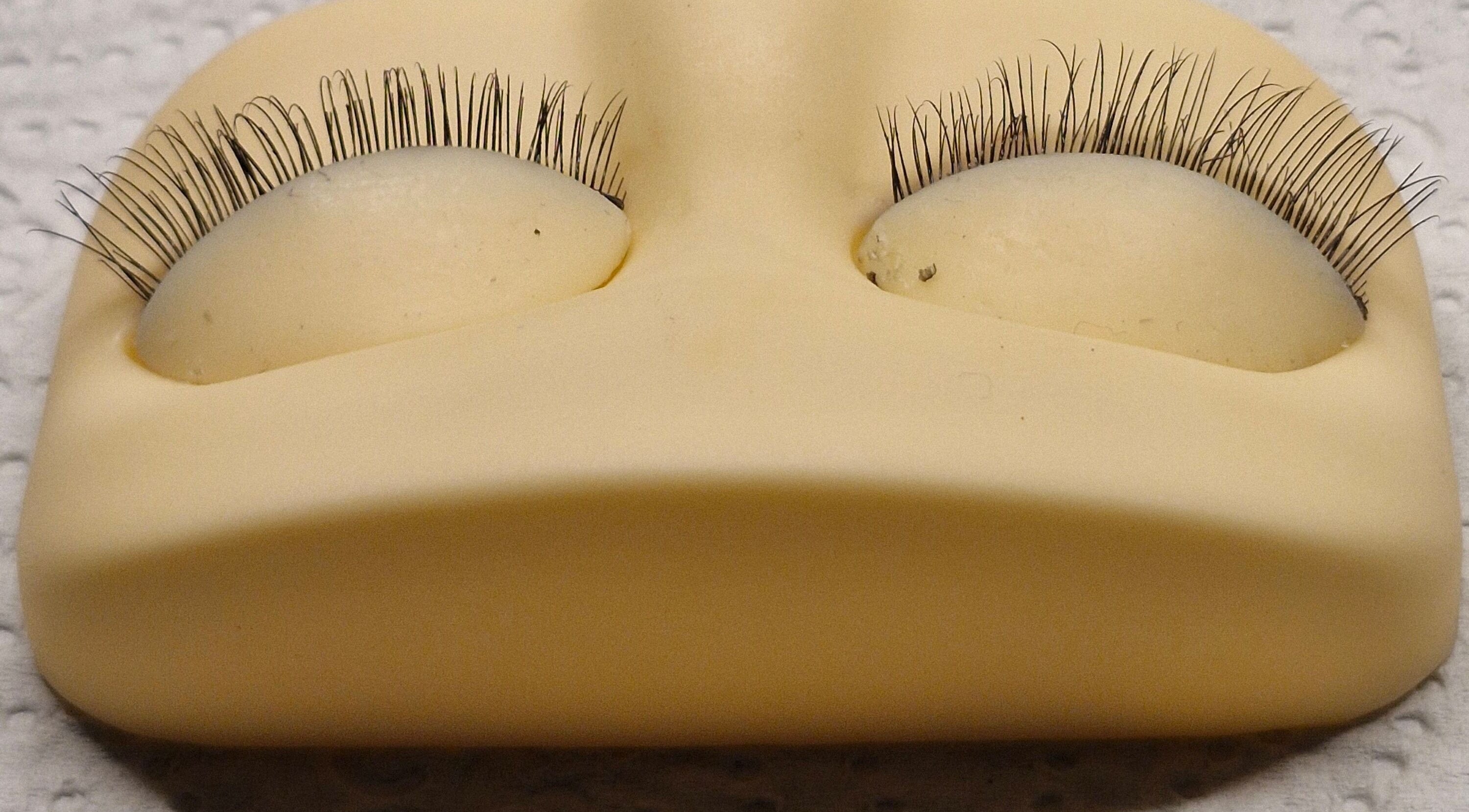 Lash extension practice tool at Loxi_Lashes in Cape Town, Western Cape, ZA.