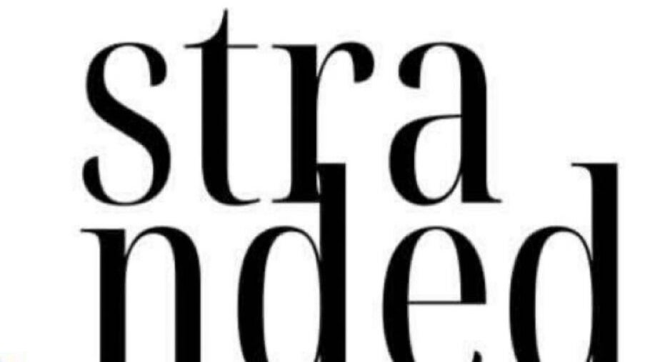 Elegant typography logo of Stranded Shears in Mississauga, Ontario, CA, exuding modern sophistication.