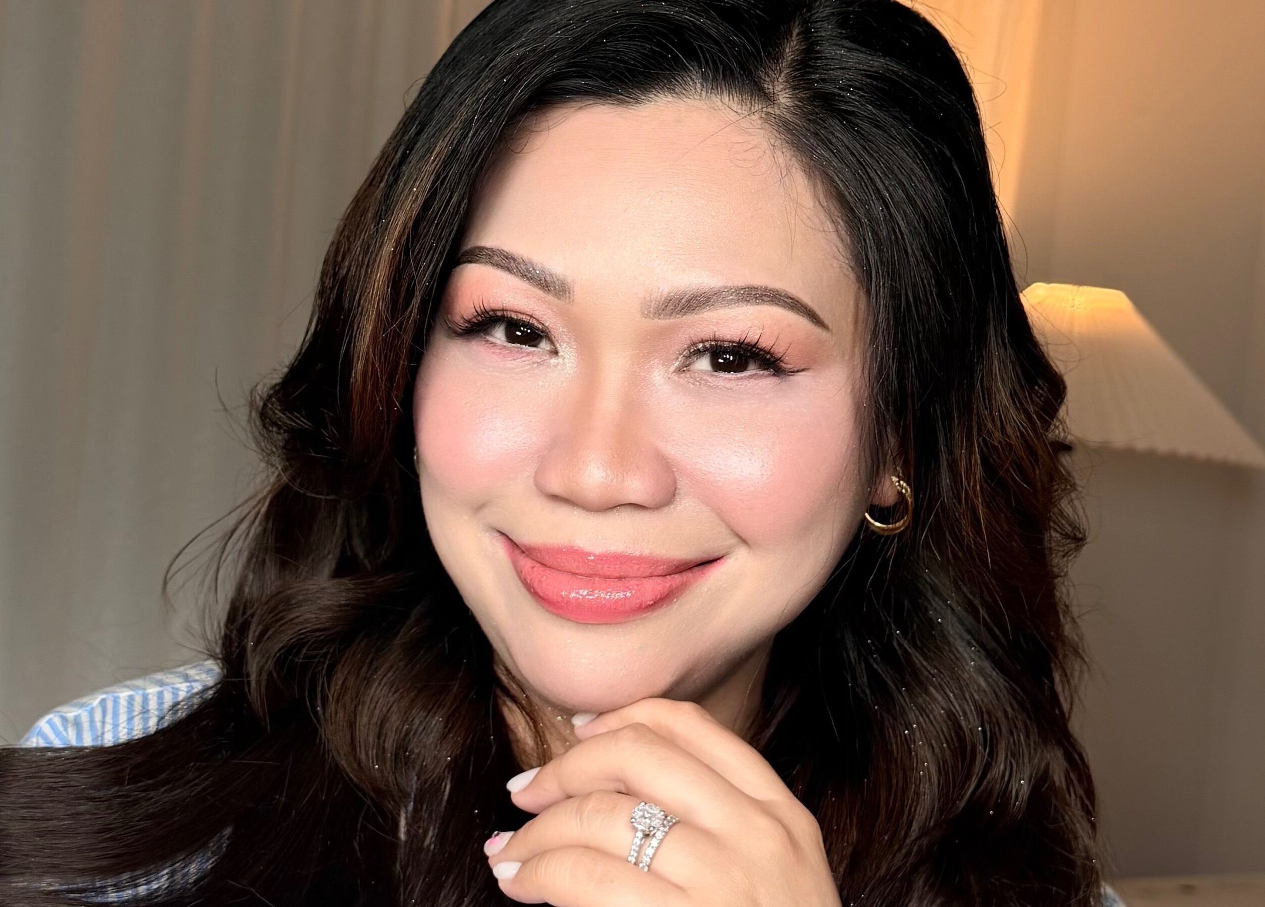 Elegant look by Sy Bhern Montomo Makeup and Hair Artist, Melbourne, Victoria, AU showcasing flawless makeup.