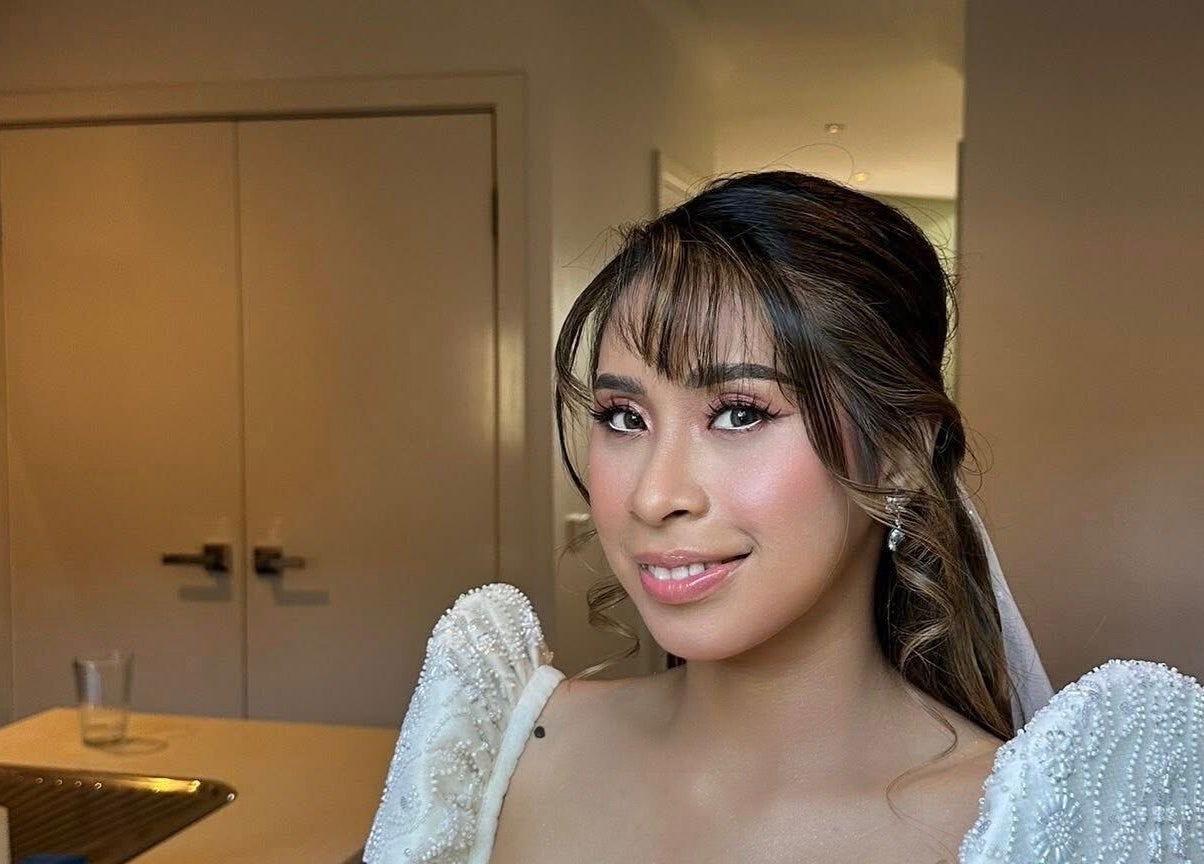 Bridal makeup by Sy Bhern Montomo Makeup and Hair Artist in Melbourne, Victoria, AU.