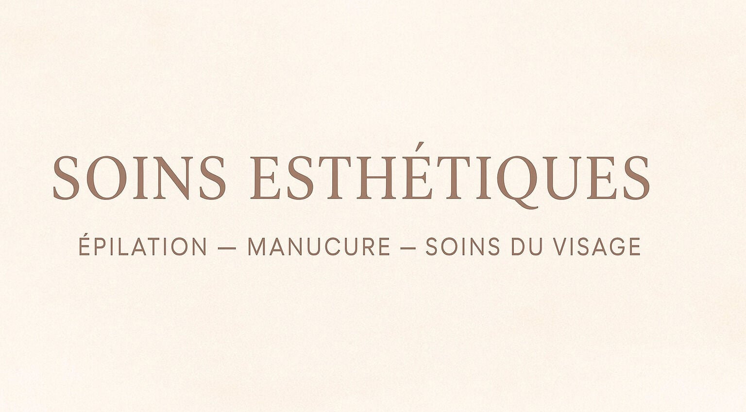 Élégant texte sur des soins esthétiques à Camille Esthétiques & Soins, Rouyn-Noranda, Québec, CA.