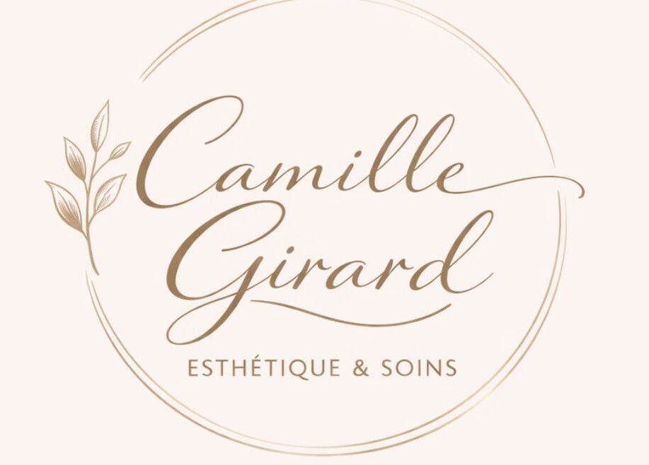 Logo de Camille Esthétiques & Soins à Rouyn-noranda, Québec, CA avec design floral.