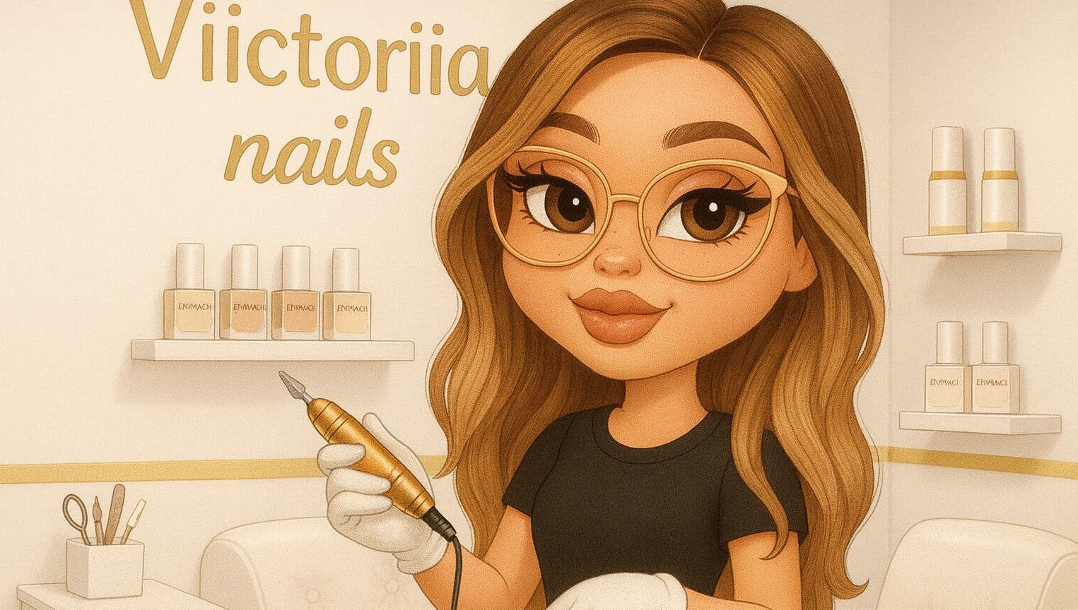 Illustration d'un styliste ongles chez Viictoriia n’ails, Miramas, Provence-alpes-côte D'azur, FR.
