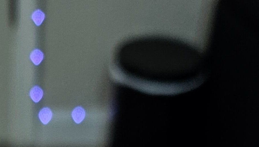 Soft lavender lights in a serene setting at IYL VIBRANT SKIN STUDIO, El Paso, Texas, US.