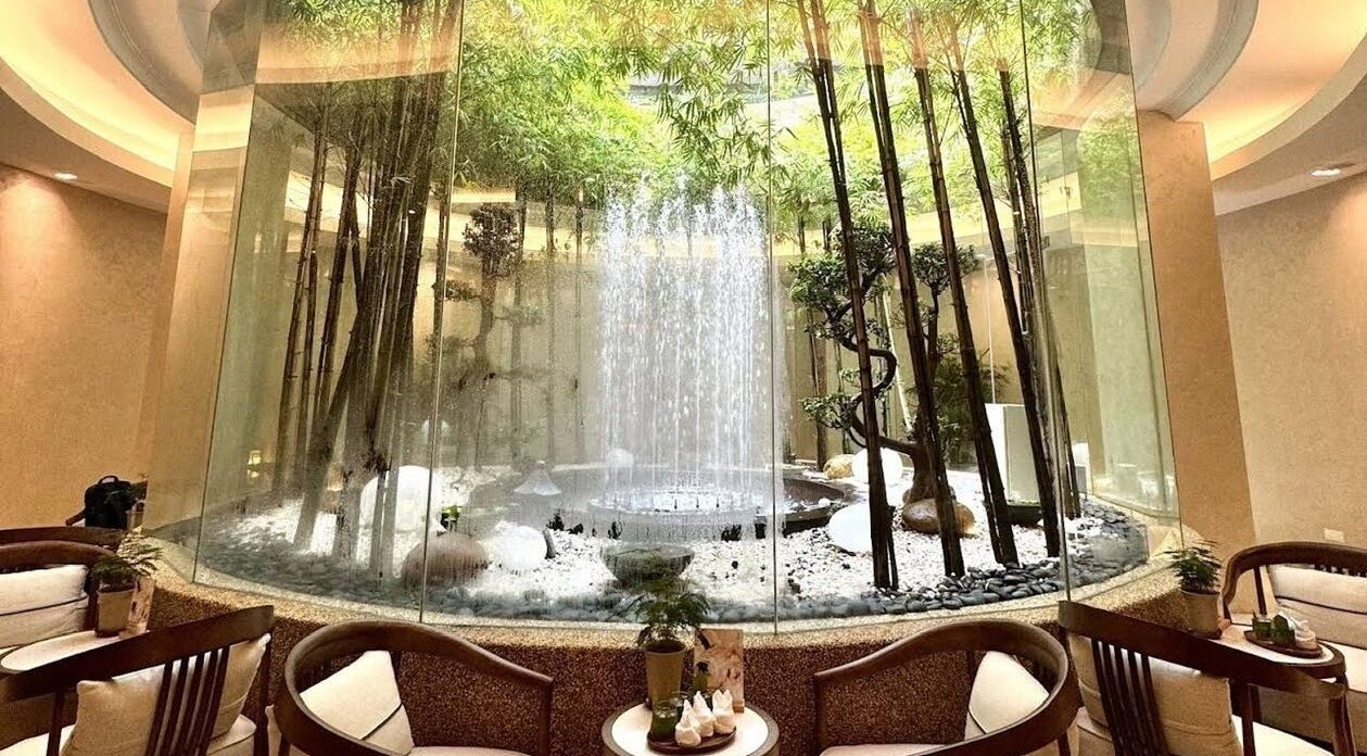 Serene indoor bamboo garden at Billion Onsen Aesthetic & Headspa, Kuala Lumpur, Wilayah Persekutuan Kuala Lumpur, MY.