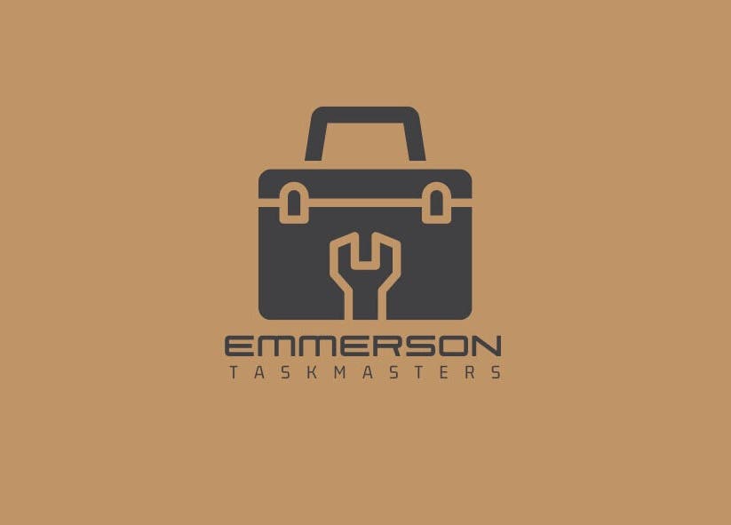 Emmerson Taskmasters logo featuring a toolbox design in Chicago, Illinois, US.