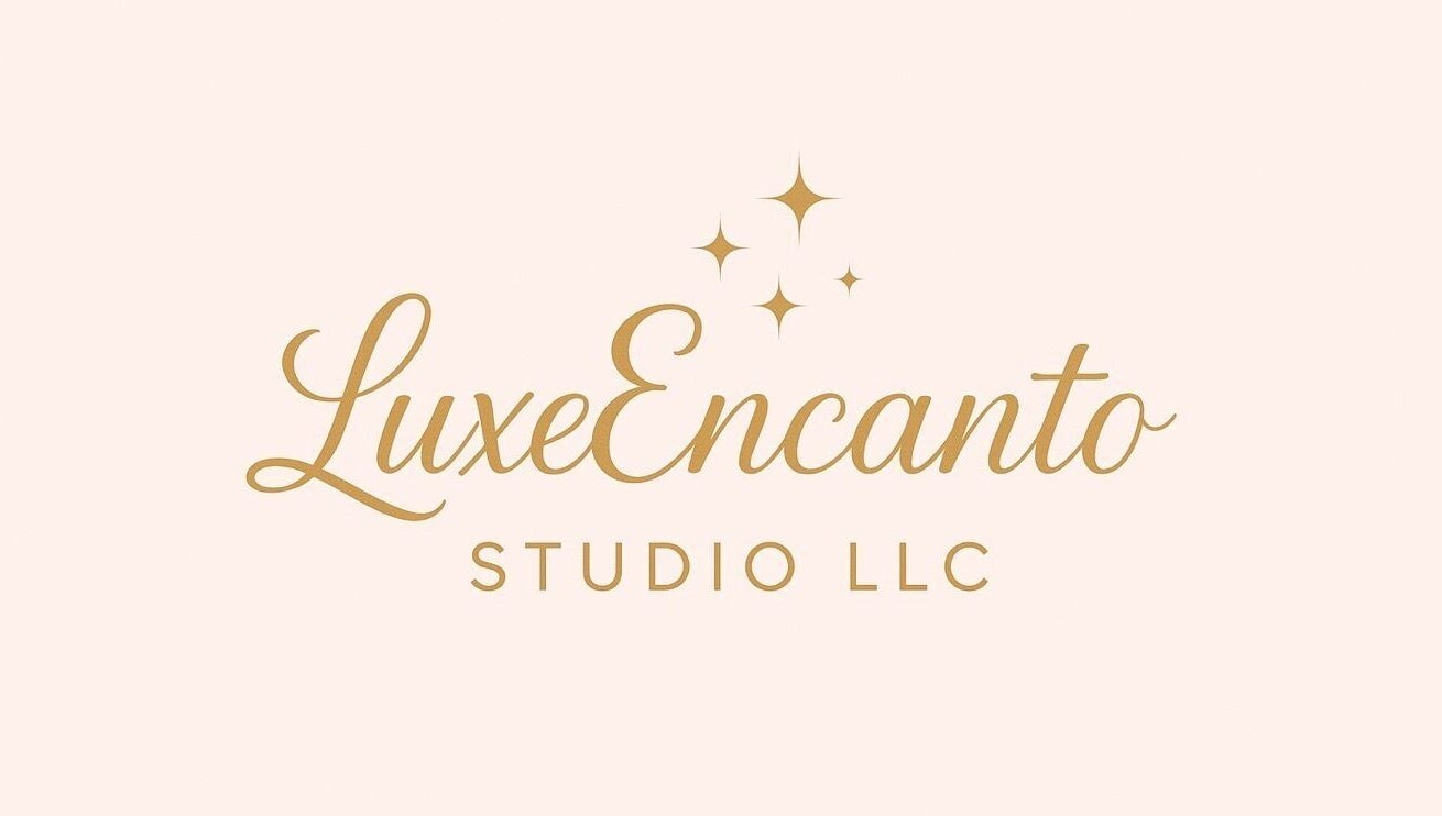 Luxe Encanto Studio LLC logo featuring elegant script in Gadsden, Alabama, US.
