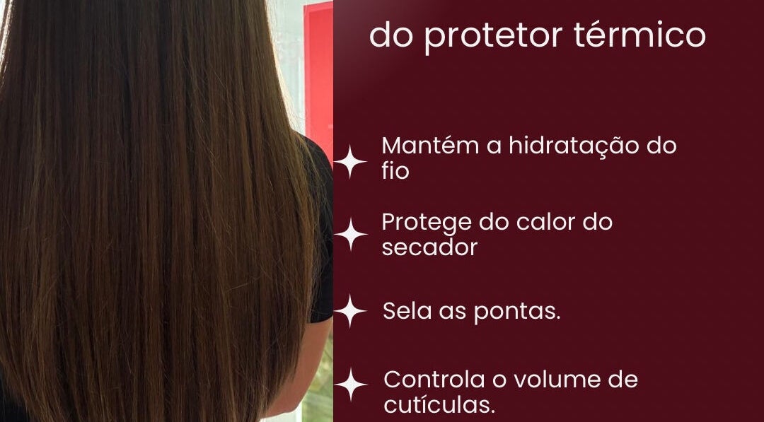 Cabelos longos e brilhantes tratados no Revelação Cabeleleiros, Carcavelos, PT.