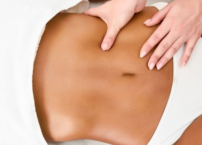 A relaxing abdominal massage at Healing hands by Lisena LTD, London, England, GB.