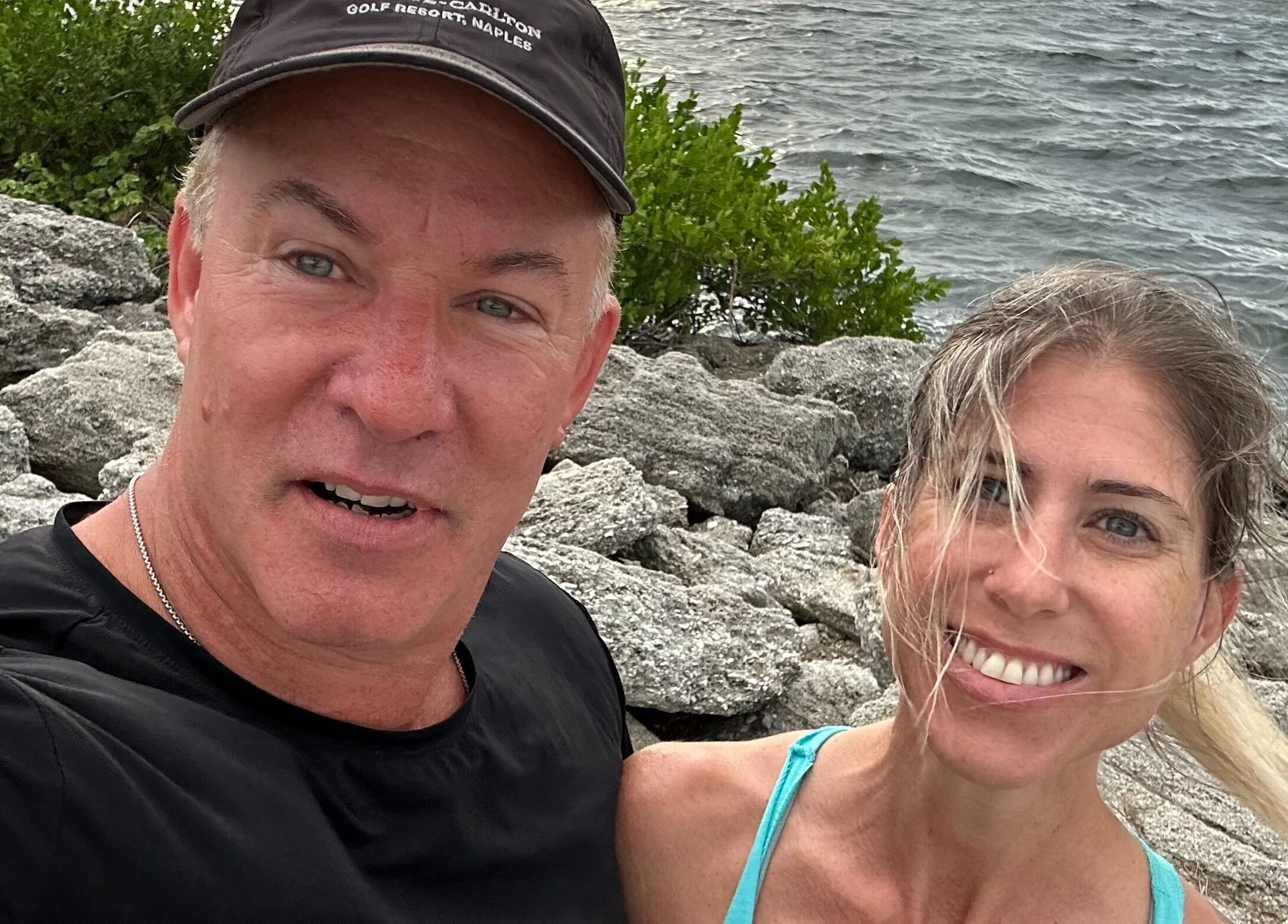 Visitors enjoying the ocean view at SoulVival Wellness, Merritt Island, Florida, US.