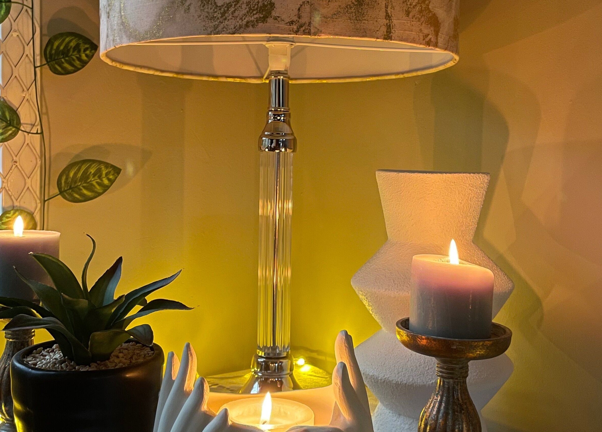 A tranquil candle-lit setup at Wellness Empowerment Bridge Spa in Kimberley, Northern Cape, ZA.